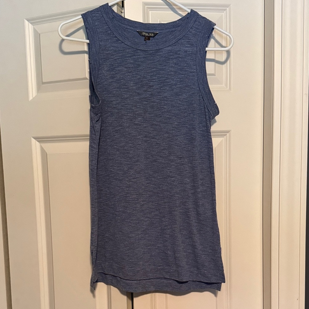 Blue Sleeveless Top
